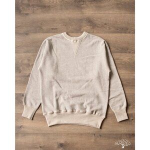 Warehouse & Co Japan 401 Loopwheel Sweatshirt Heather Grey Size 38